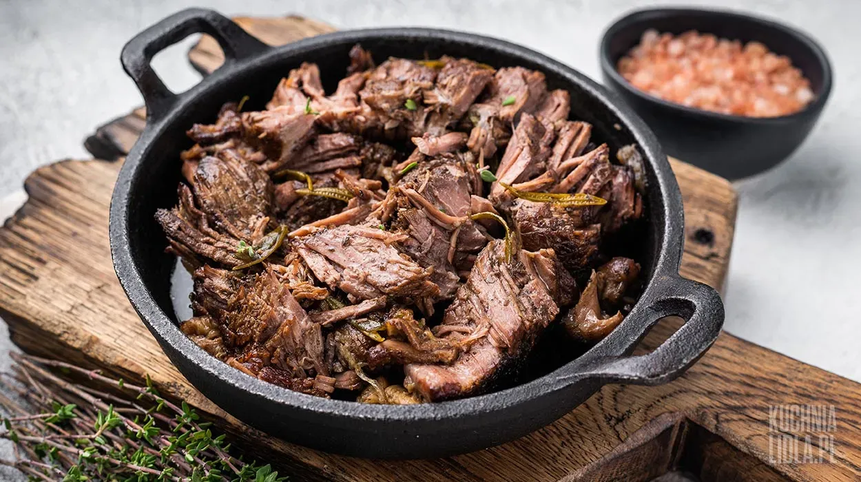 Szarpana wołowina (pulled beef)