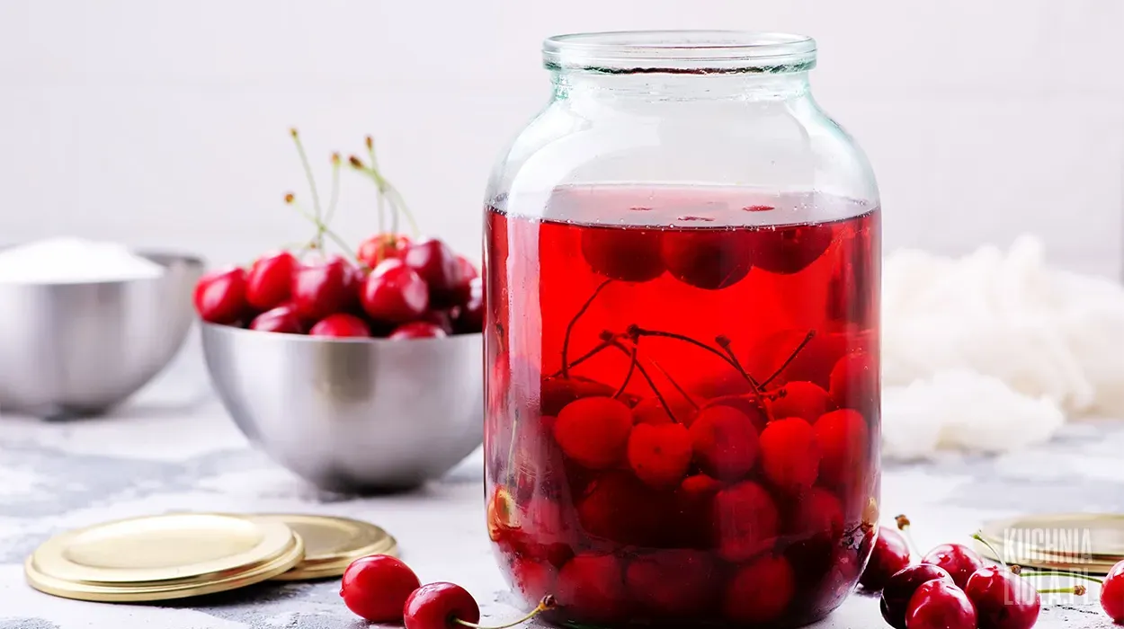 Kompot z wiśni