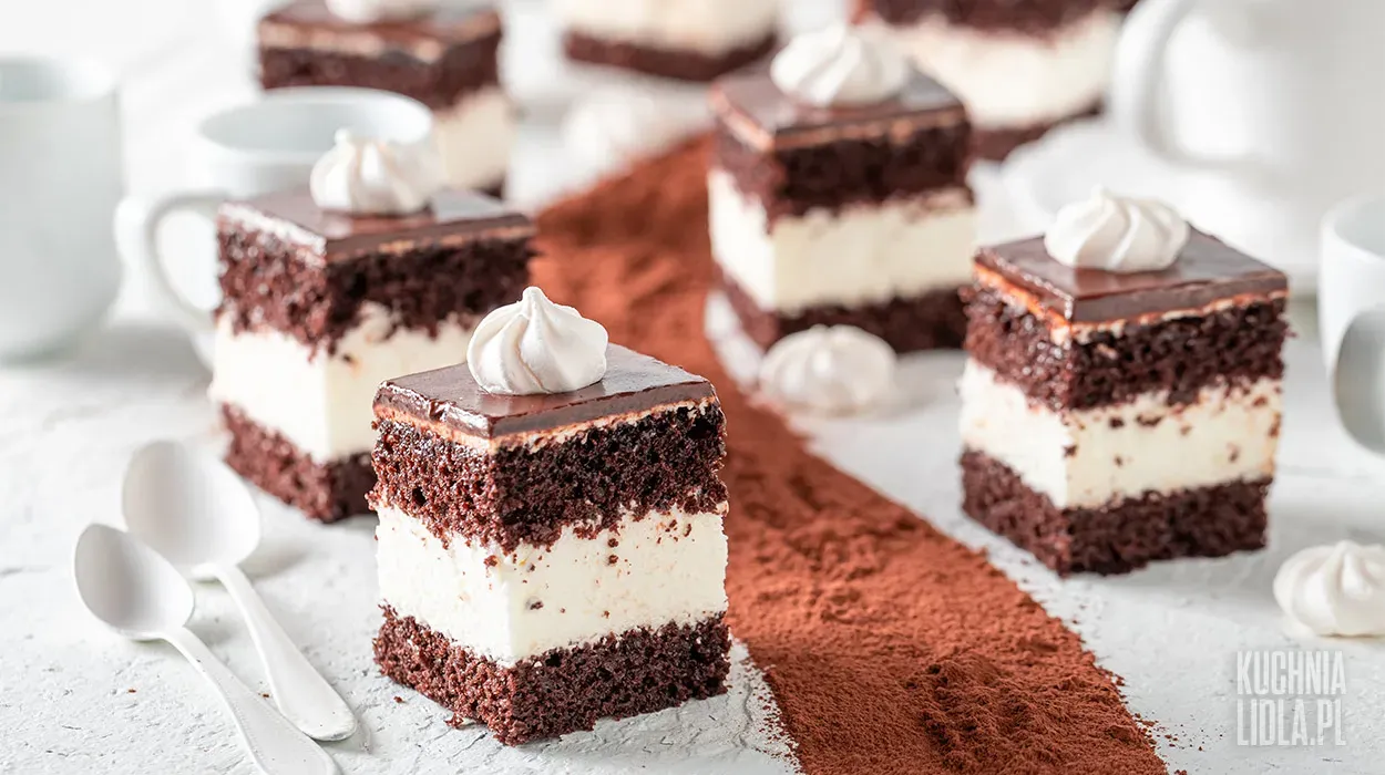 Ciasto a'la milky way