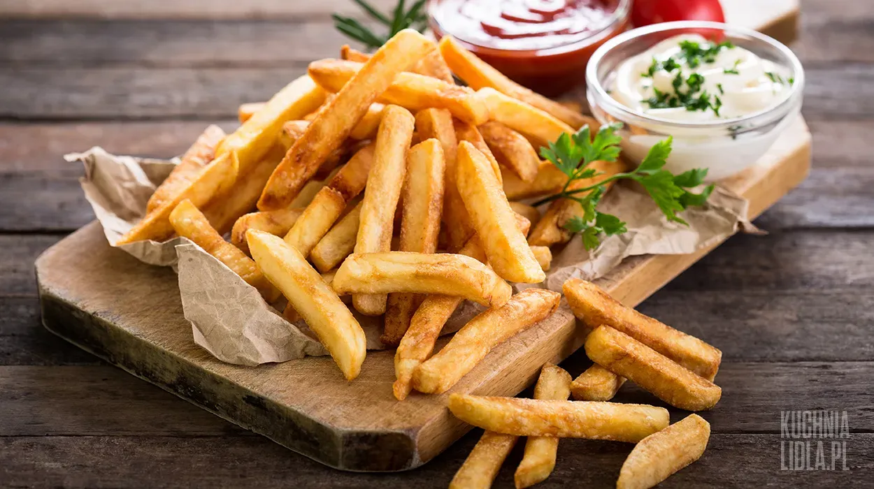 Domowe frytki belgijskie