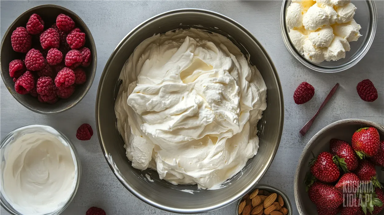 Krem z mascarpone do tortu lub ciasta