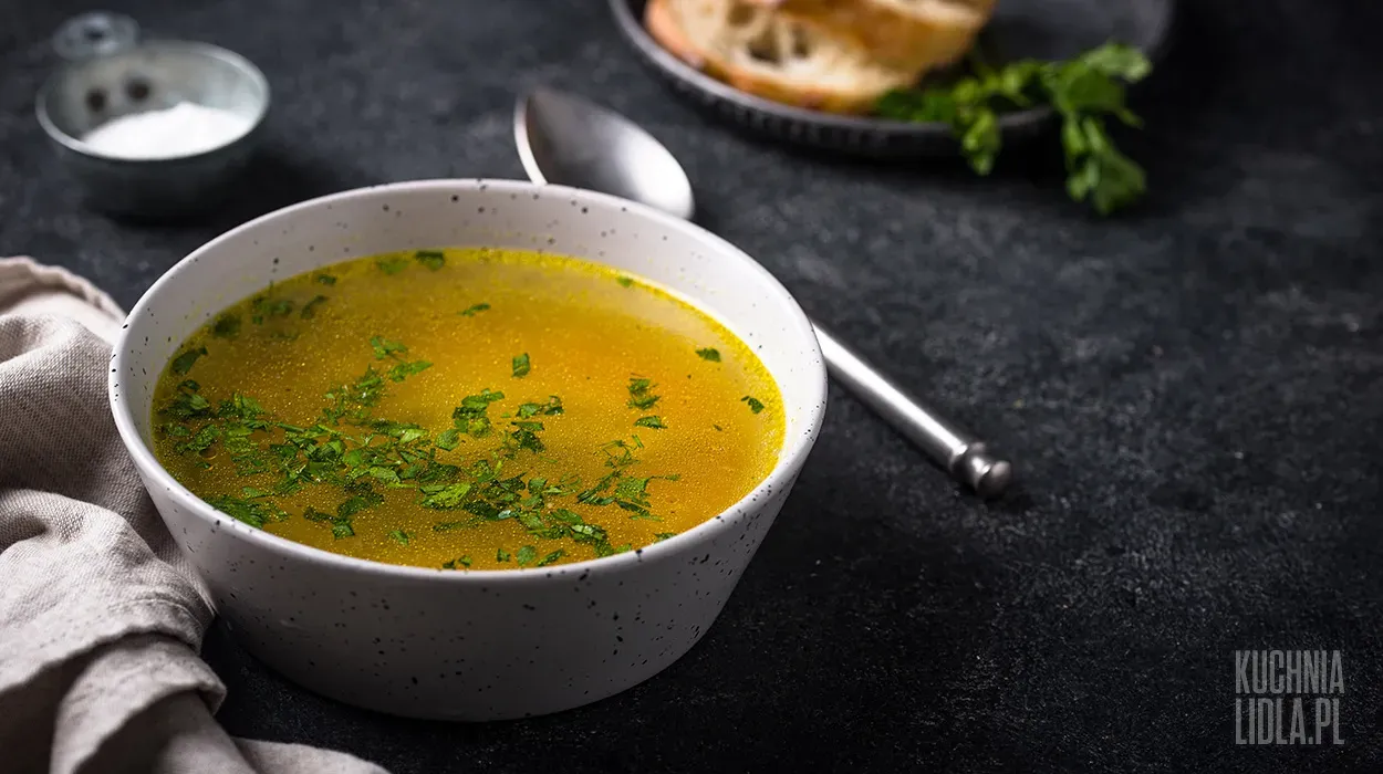 Rosół wegetariański - przepis