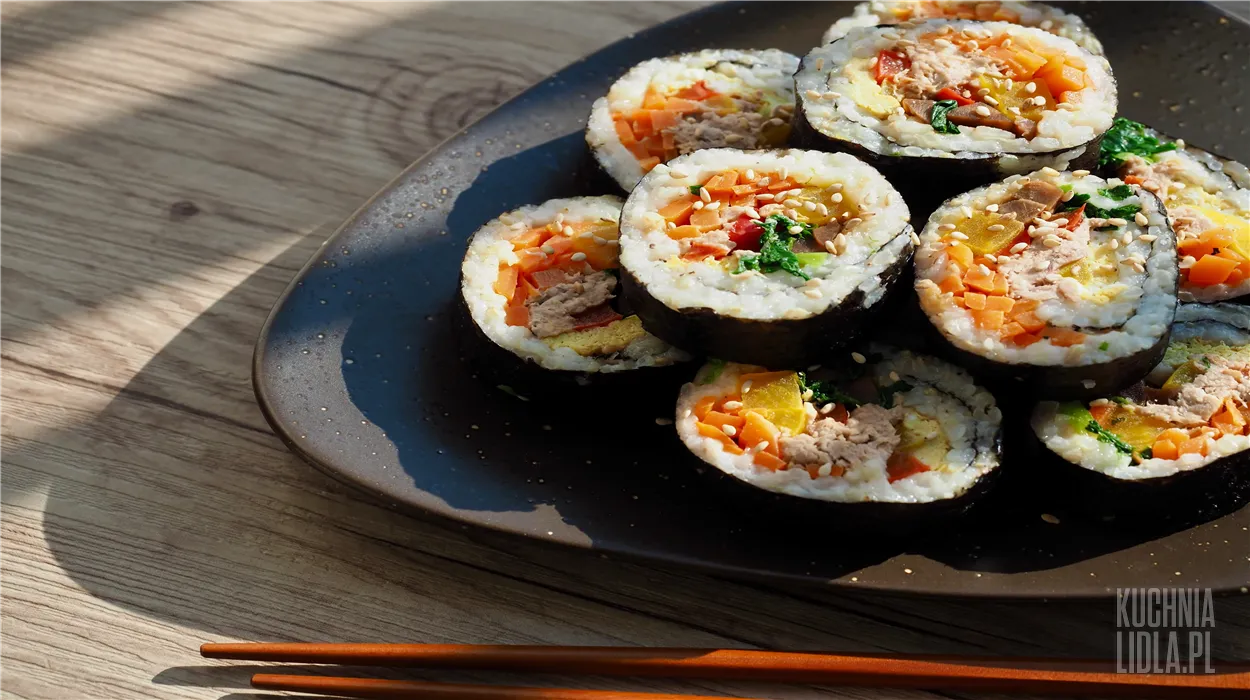 Kimbap – koreańskie "sushi"