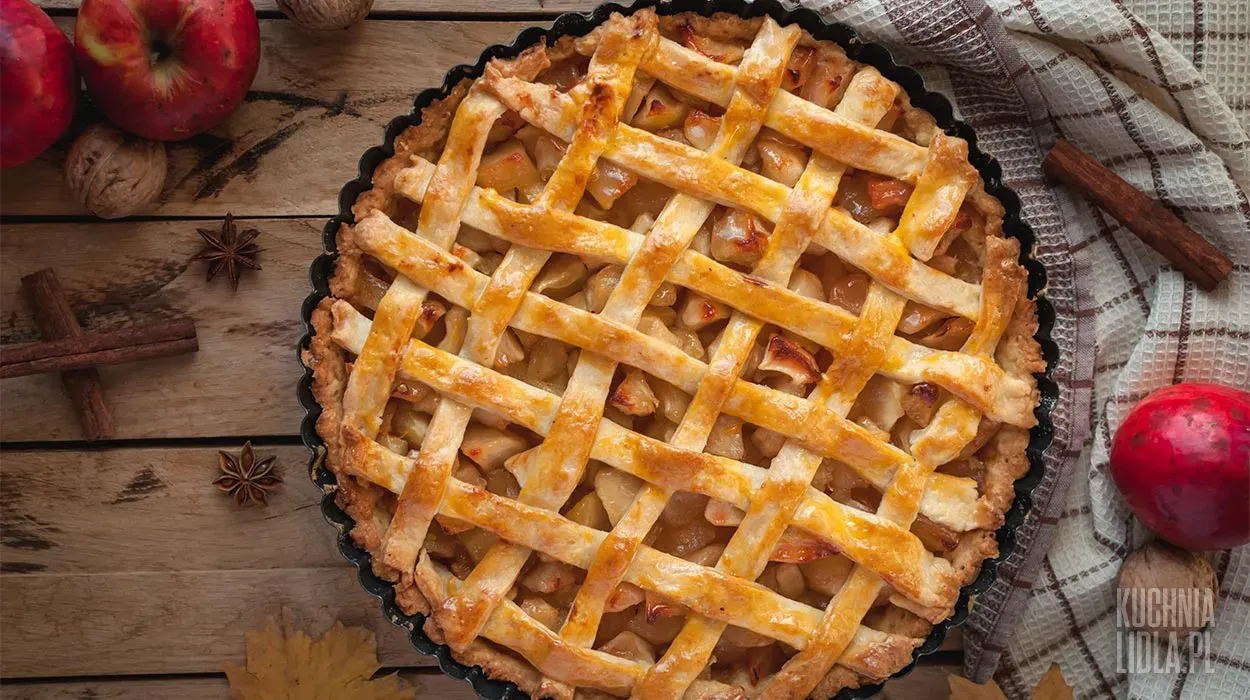 Apple pie - amerykańska szarlotka Apple pie - amerykańska szarlotka