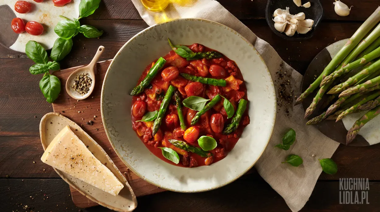 Gnocchi ze szparagami 