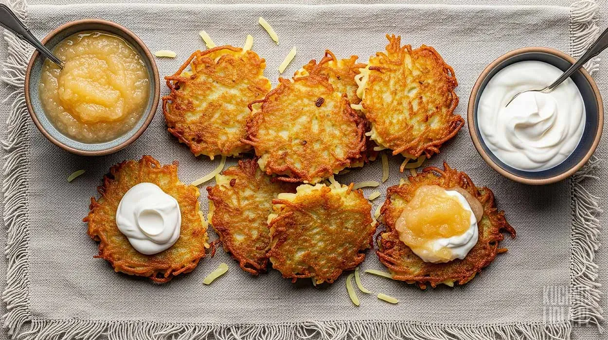 Placki z gotowanych ziemniaków