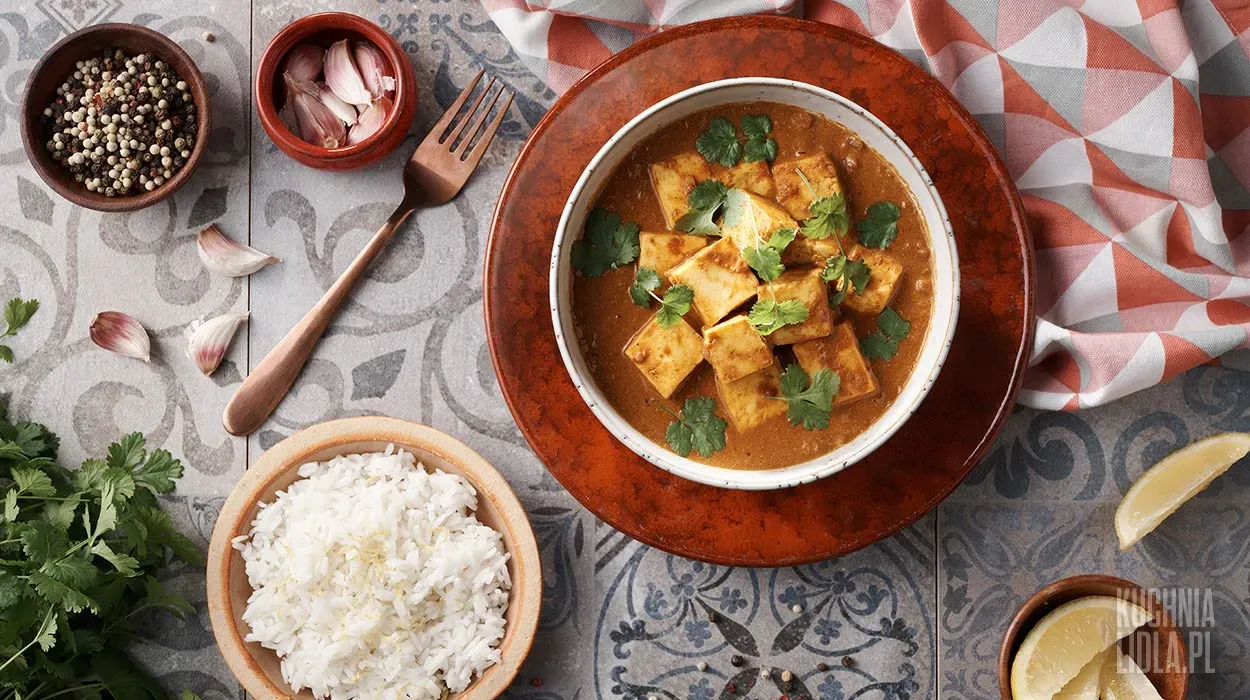 Butter Masala z serem Paneer