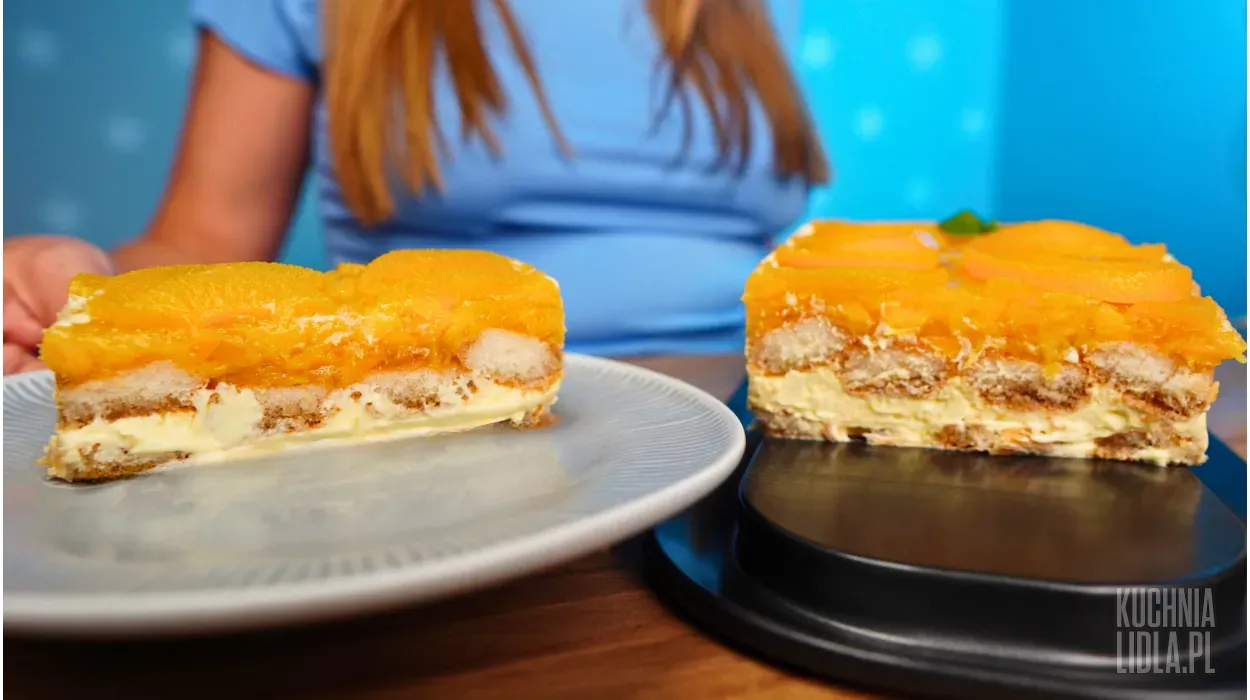 Tiramisu brzoskwiniowe 