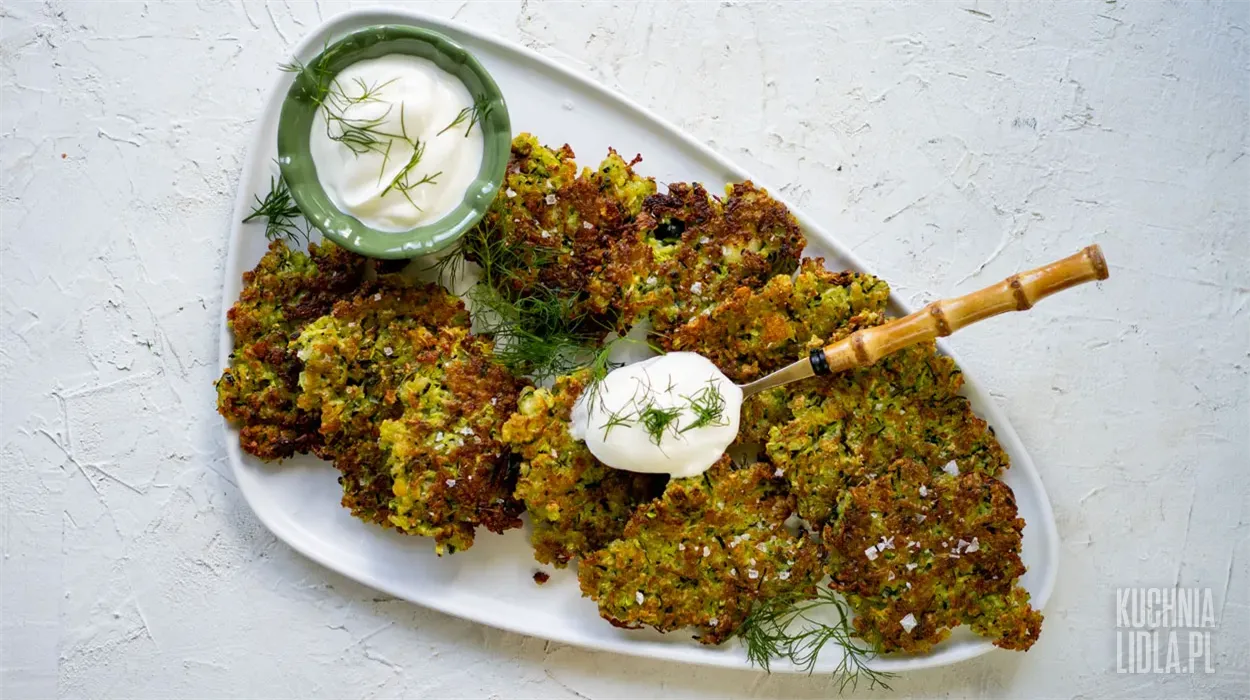 Placuszki z cukinii z serem halloumi MCS