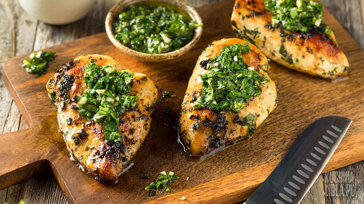 Kurczak w sosie chimichurri