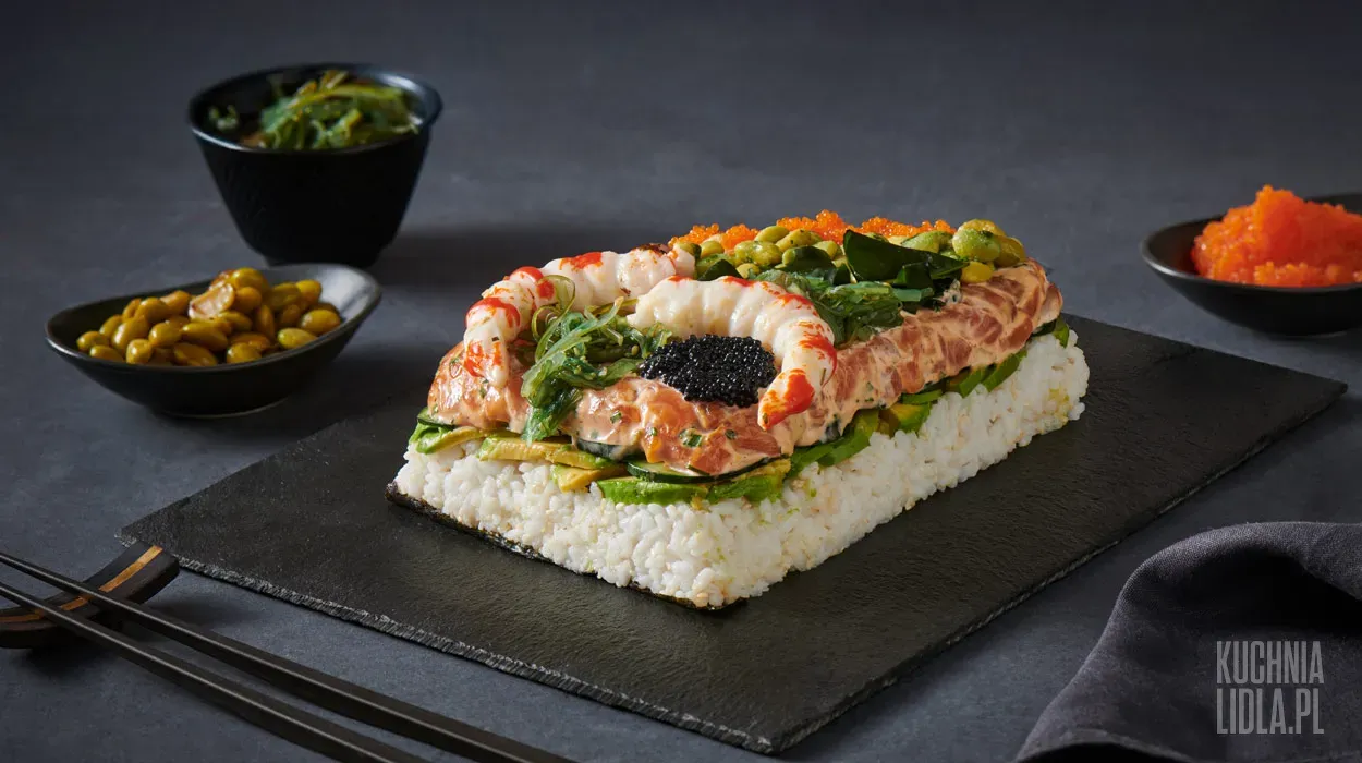 Sushi salad Sushi salad