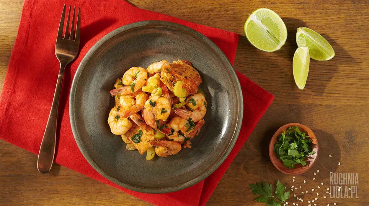 Jambalaya z kabanosami