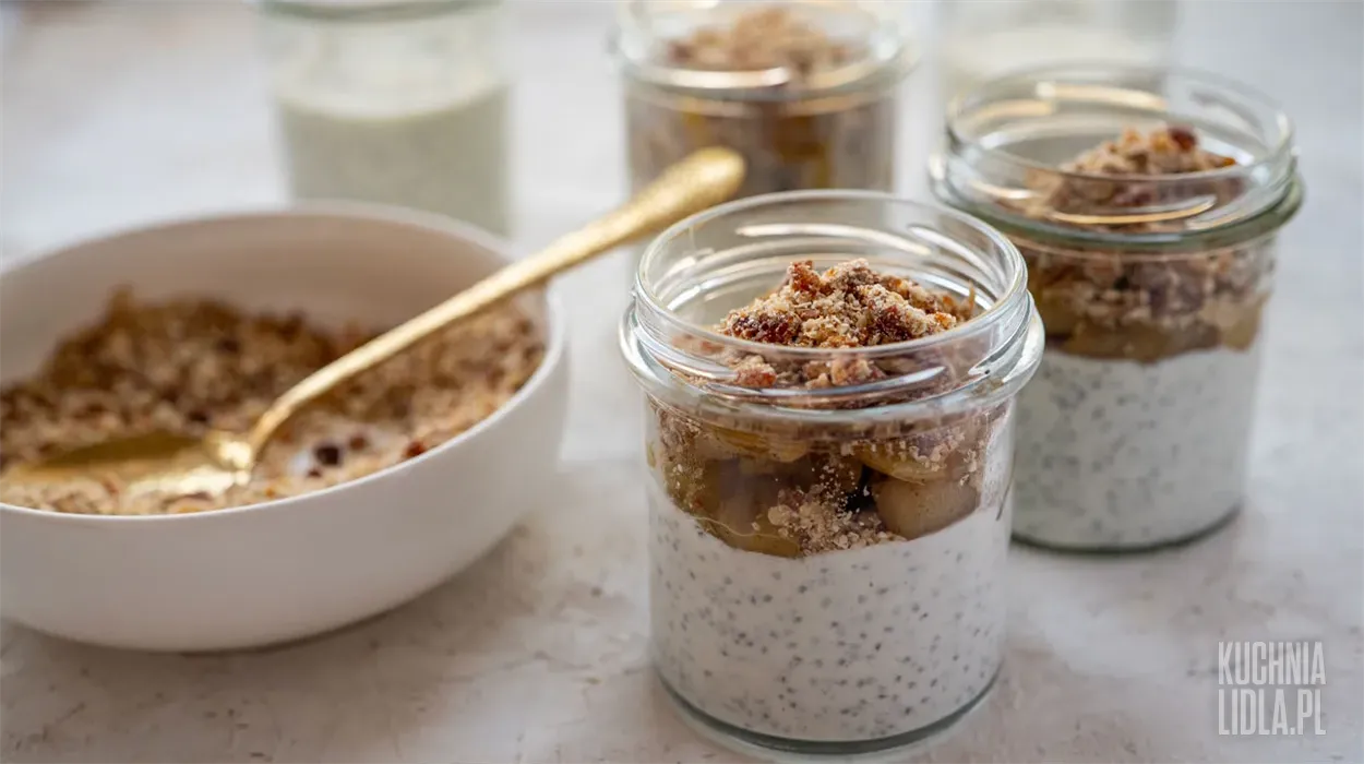 Szarlotkowy pudding chia MCS