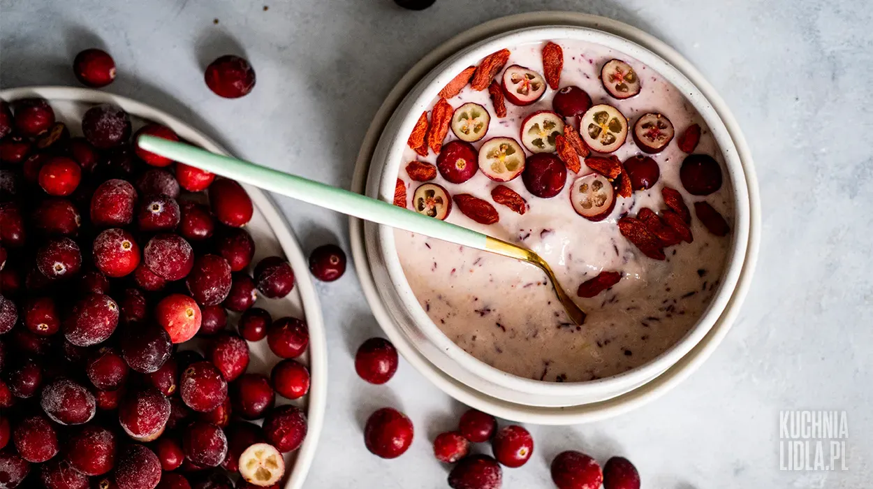 Smoothie z żurawiną