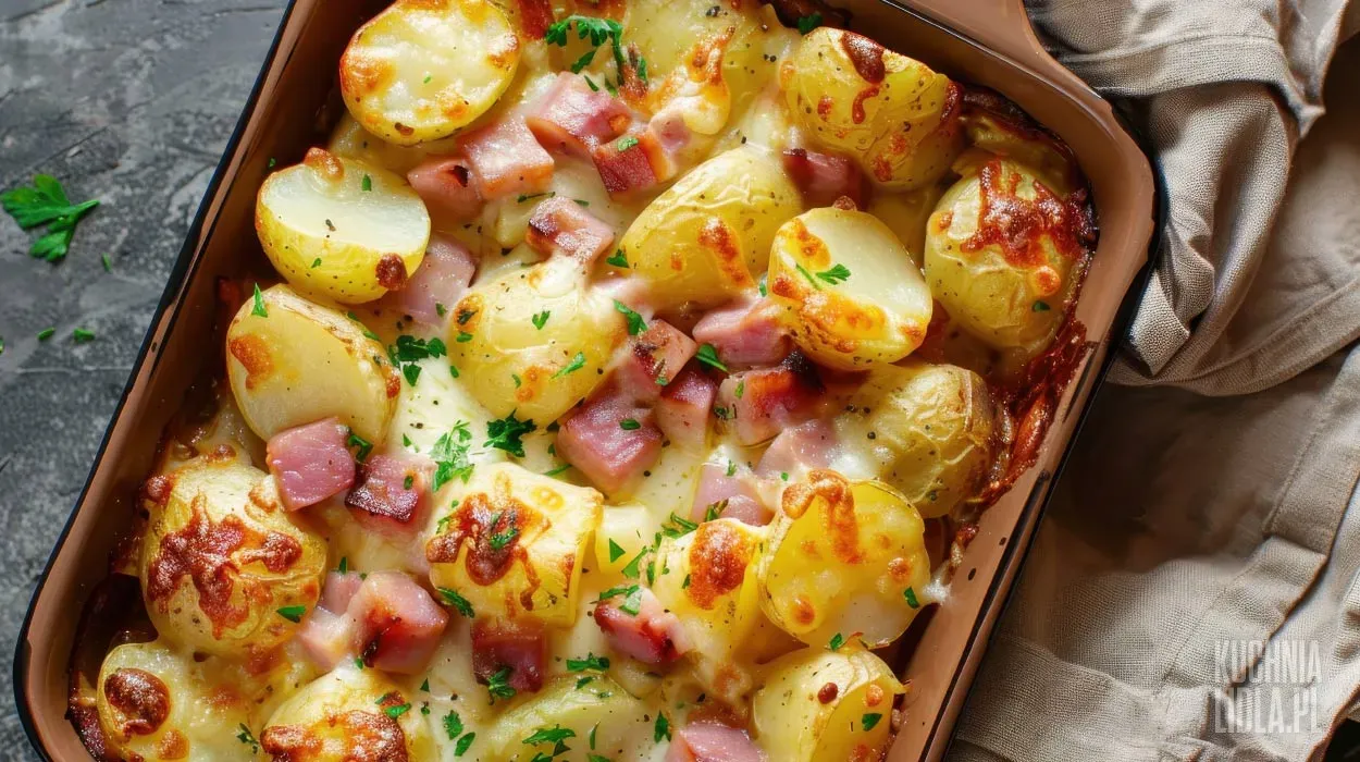 Zapiekanka ziemniaczana z boczkiem