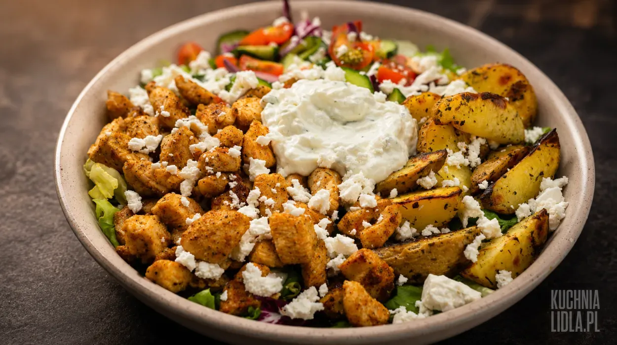 Grecki chicken bowl