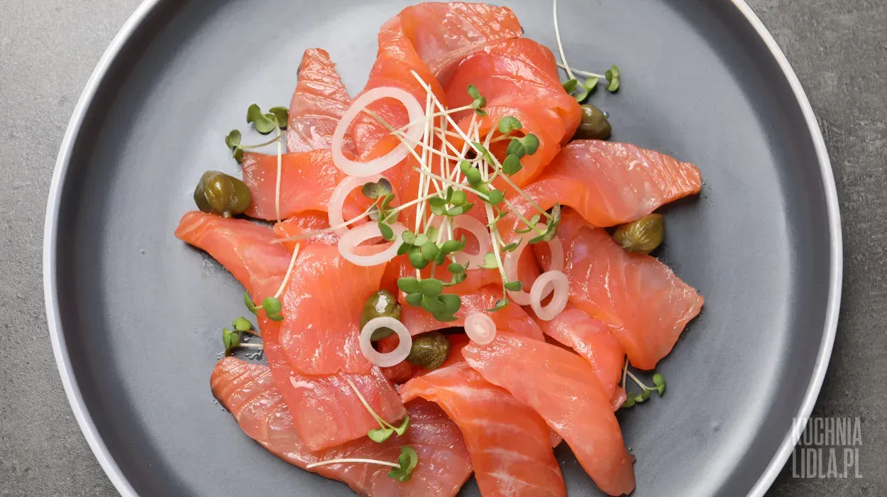 Carpaccio z łososia