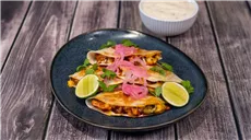 Quesadille z kurczakiem barbecue