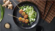Kurczak yakitori z grilla 