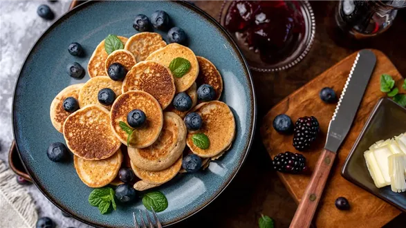 Placki z serka waniliowego