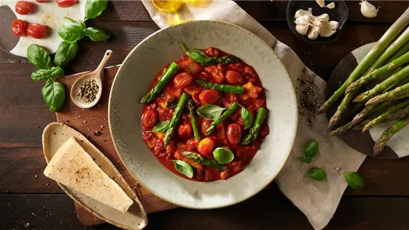 Gnocchi ze szparagami 