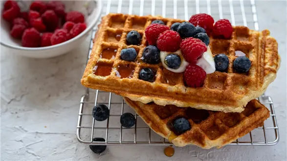 Proteinowe gofry owsiane