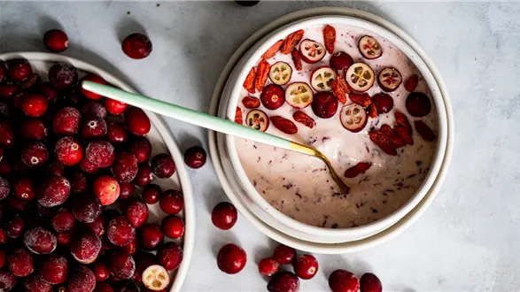 Smoothie z żurawiną