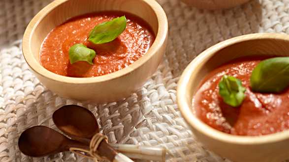 Zupa z suszonymi pomidorami i mascarpone