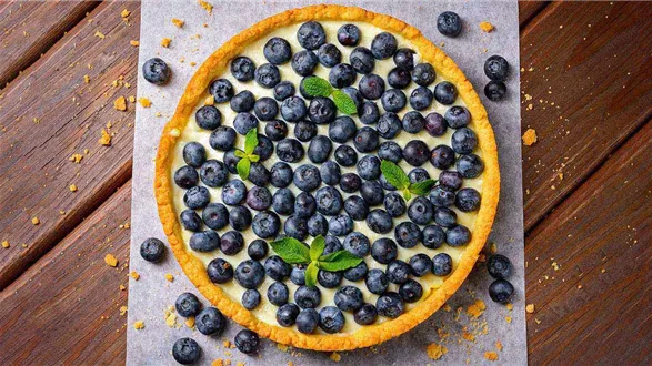 Tarta z borówkami