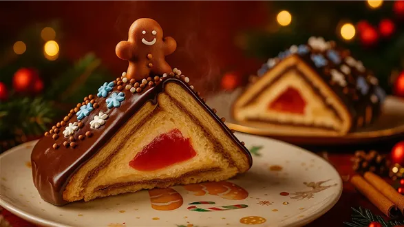 Świąteczna chatka bez pieczenia