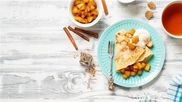 Naleśniki z jabłkami