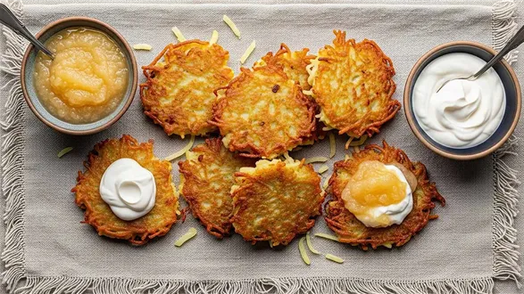 Placki z gotowanych ziemniaków