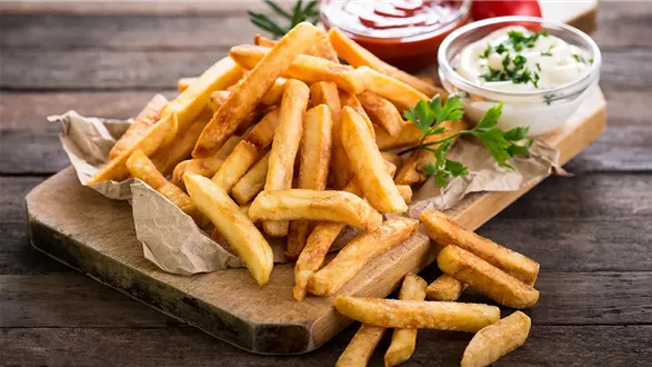 Domowe frytki belgijskie