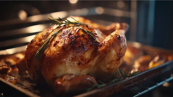 Jak i ile piec kurczaka w piekarniku?