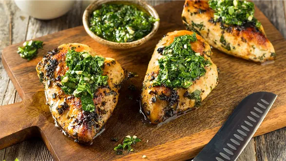 Kurczak w sosie chimichurri