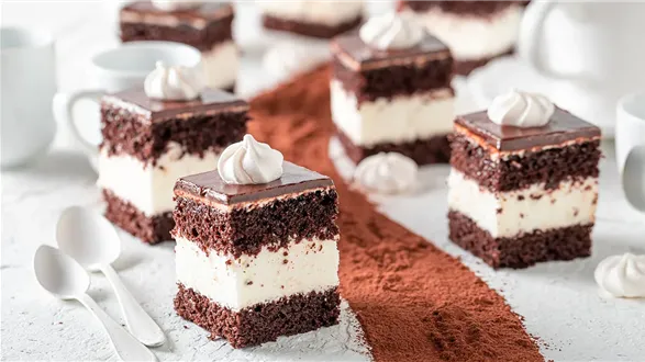 Ciasto a'la milky way