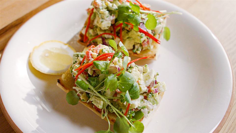 Pasta jajeczna z awokado przepis • Kuchnia Lidla