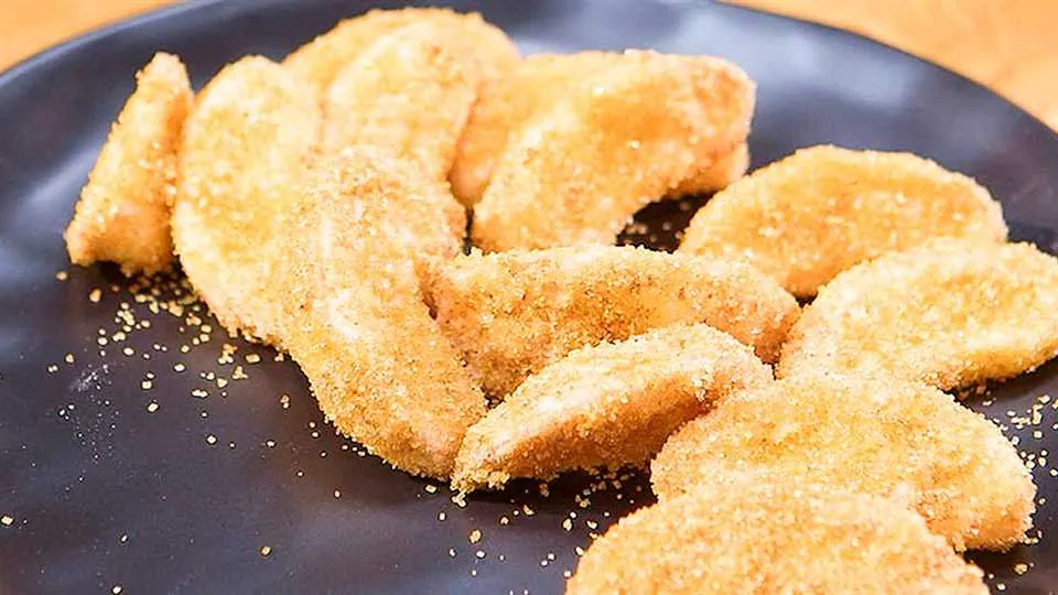 Jak zrobić frytki z jabłek?