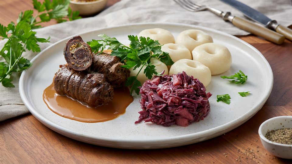 Rolada l ska Z Kluskami I Modr Kapust Przepis Kuchnia Lidla