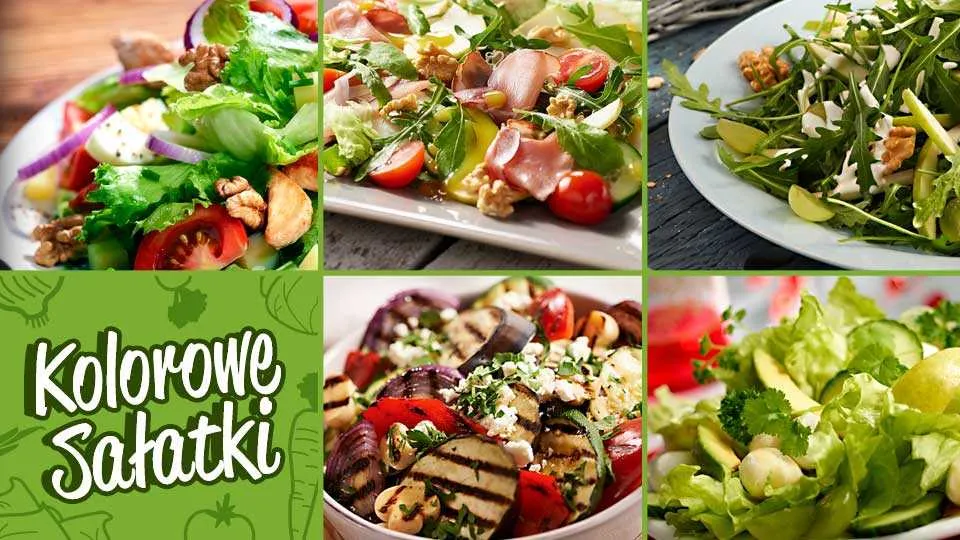 Kolorowe sałatki