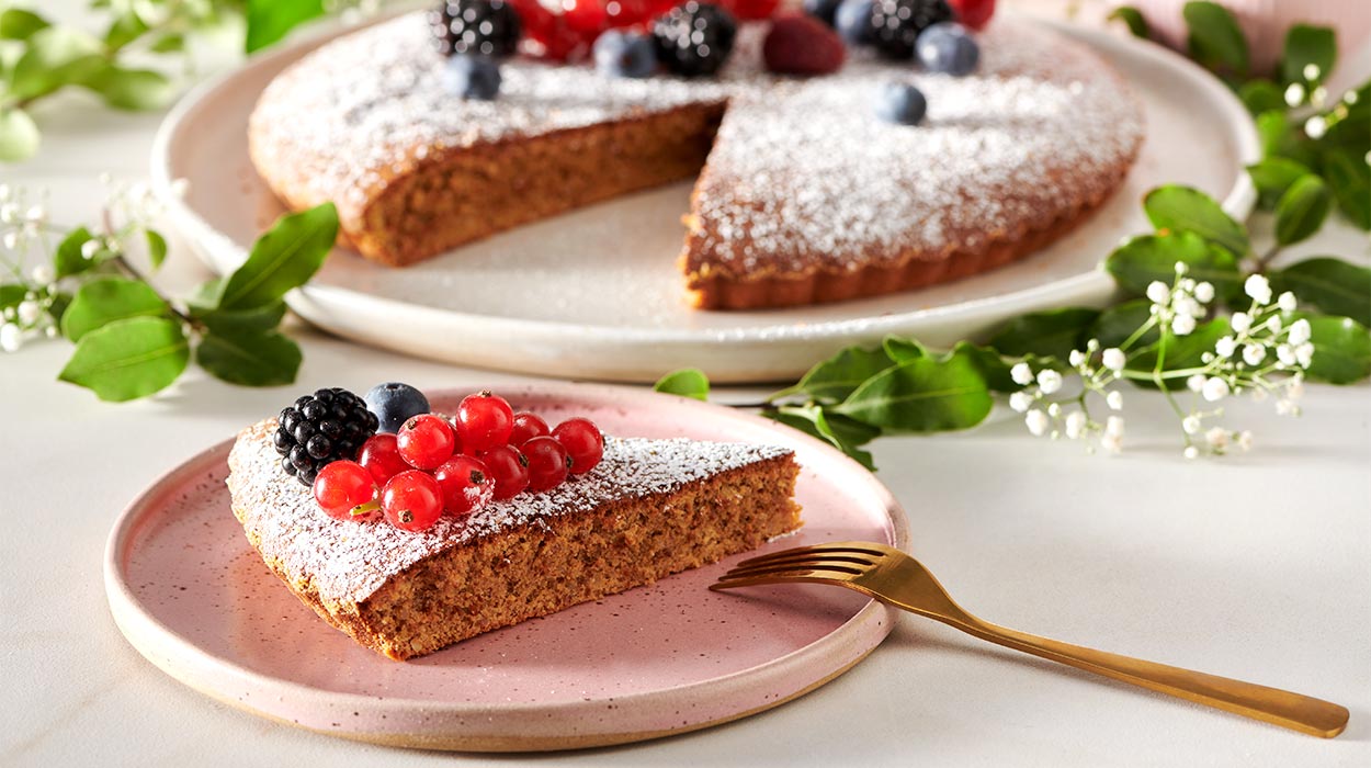 Bezglutenowa tarta migdałowa Bezglutenowa tarta migdałowa