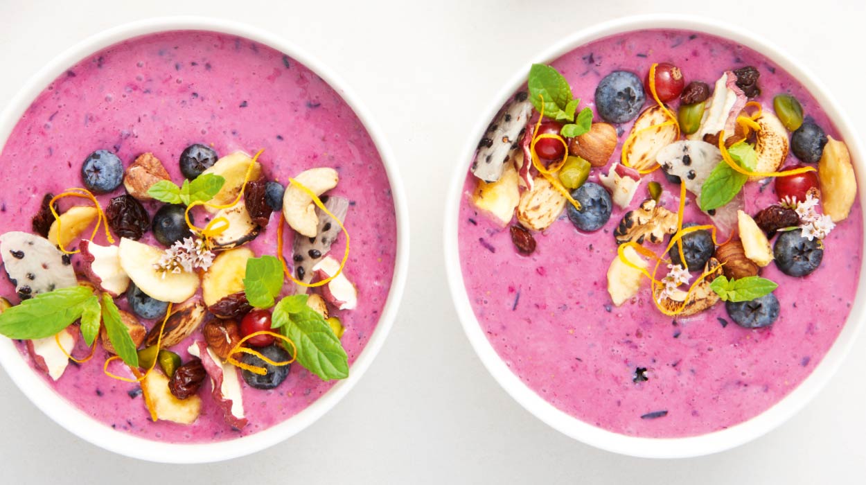 Owocowe smoothie bowl Owocowe smoothie bowl