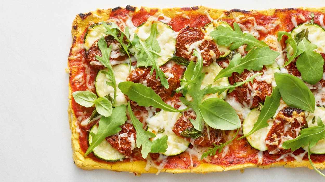Pizza z cukinią Pizza z cukinią