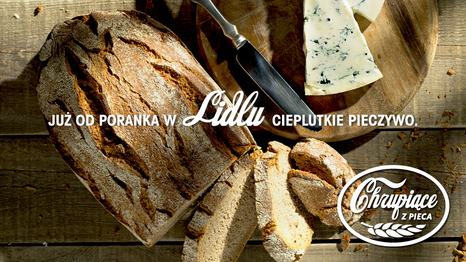 Chrupiące z pieca. Codziennie. Chrupiące z pieca. Codziennie.